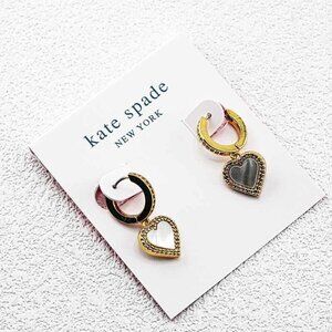 Kate Spade Heart Stud Earrings